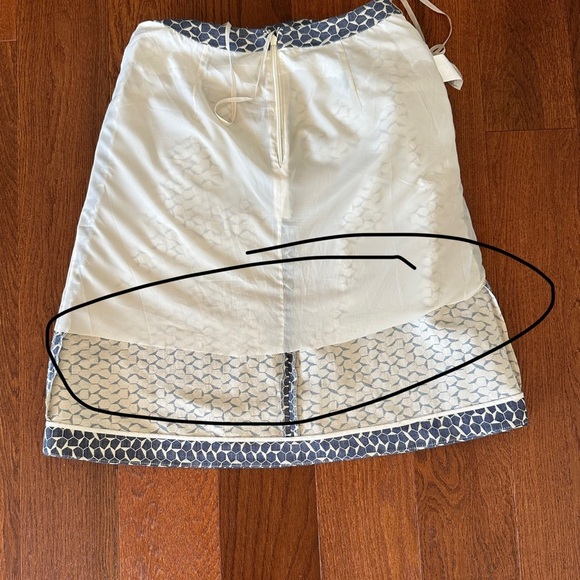 Tory Burch Navy Tessera Cut-out Dress Sateen Jacquard Size 2 - Picture 10 of 10